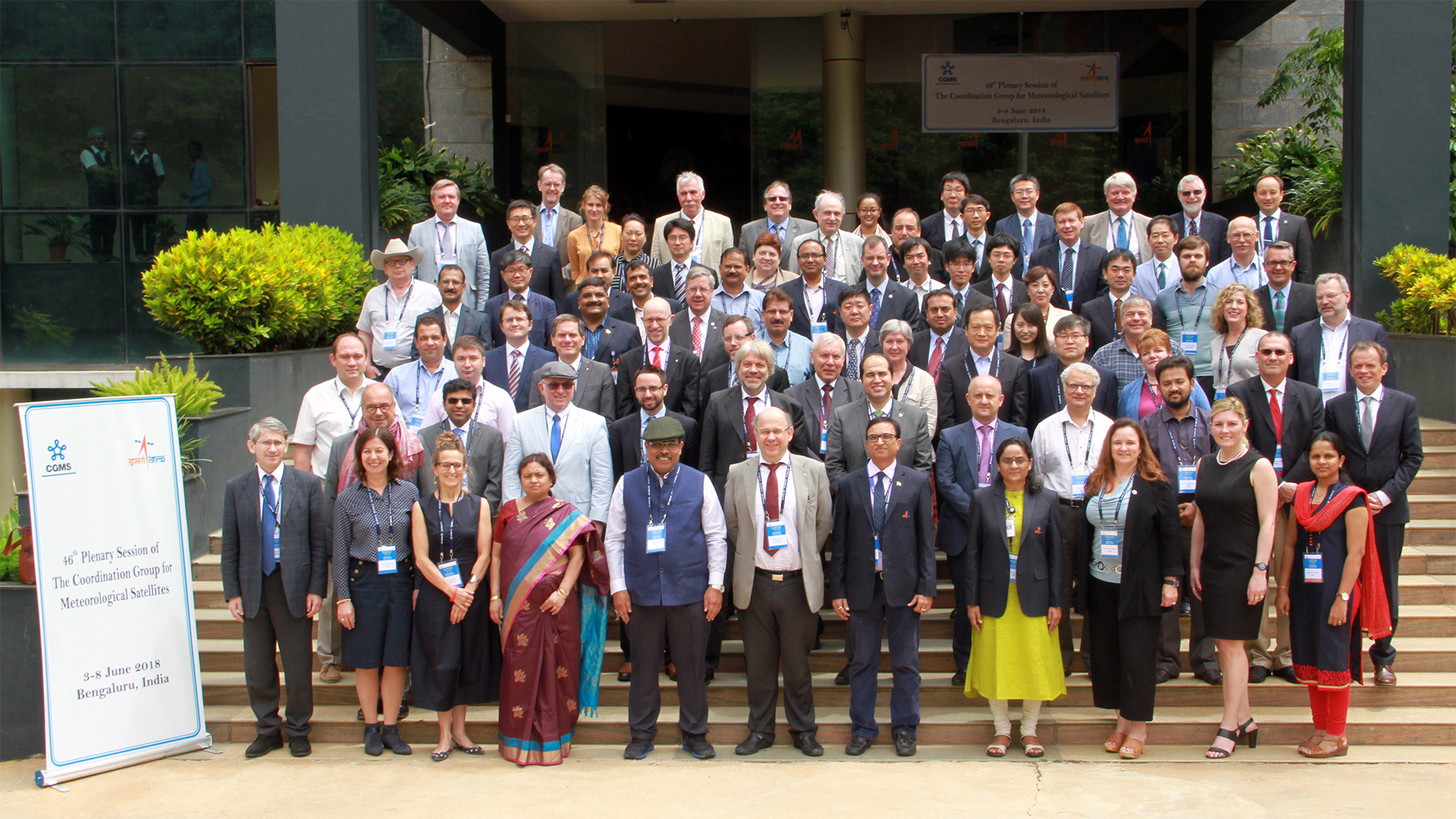 Group photo from the 46th CGMS Plenary Meeting at Bengaluru, India