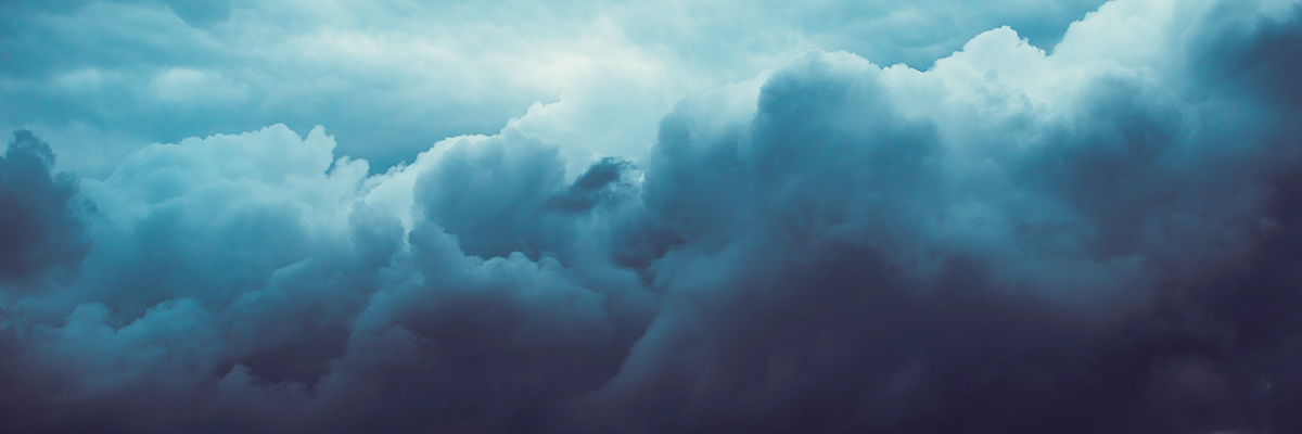 dark clouds