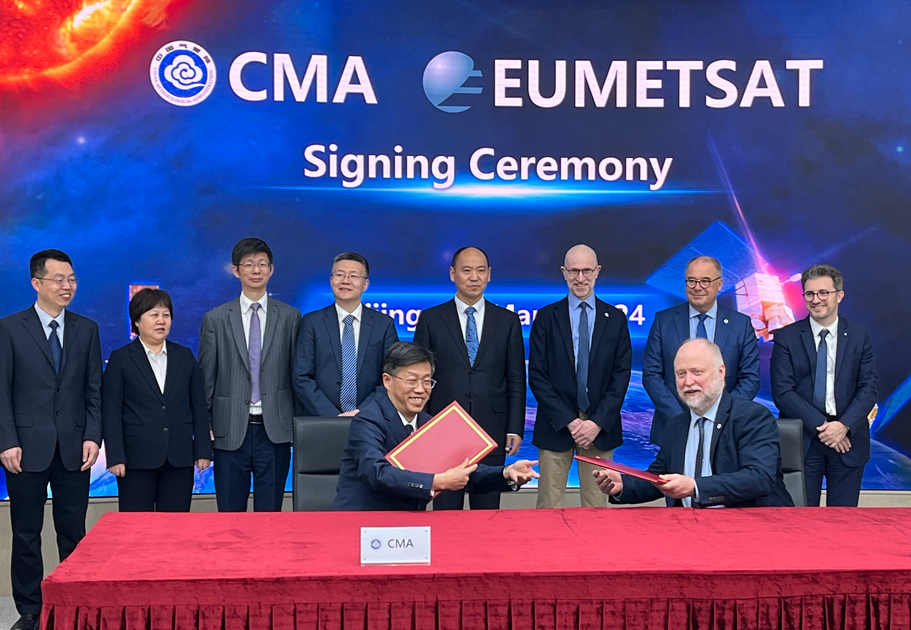 CMA EUMETSAT signing