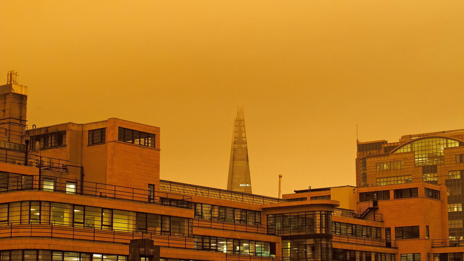 Smog London Shard Smog London Shard