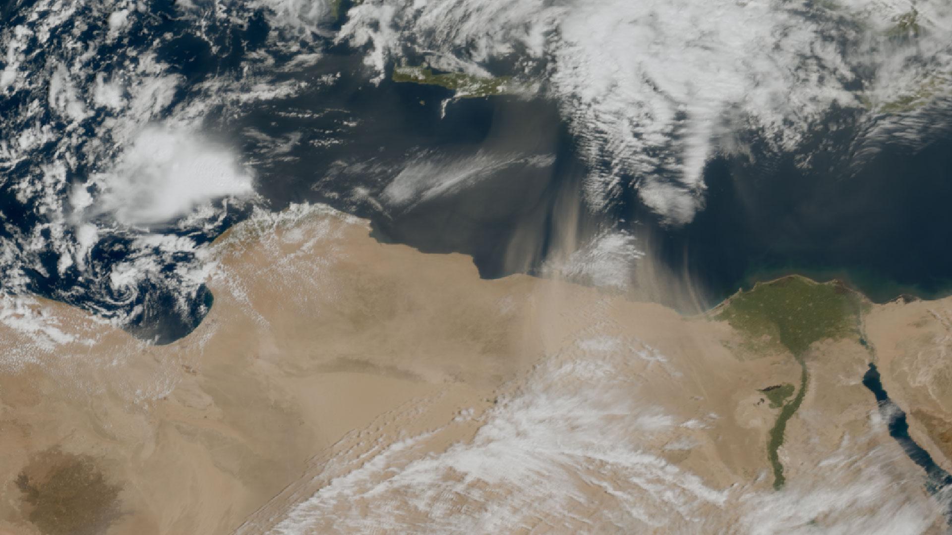 Saharan dust, 31/03/2025