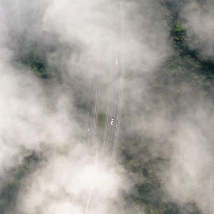 Highway fog