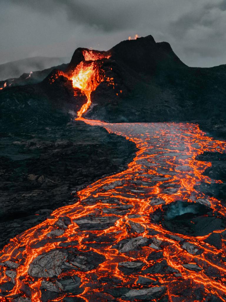 Lava flow Lava flow