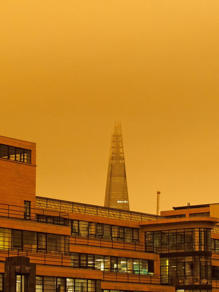 Smog London Shard Smog London Shard