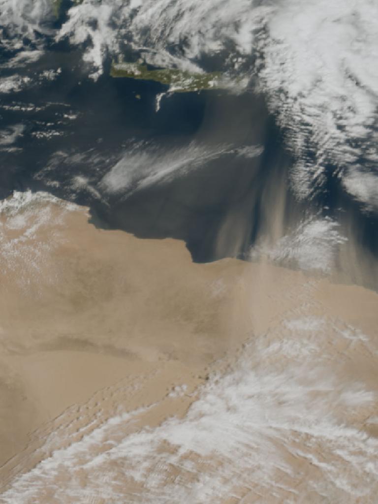 Saharan dust, 31/03/2025
