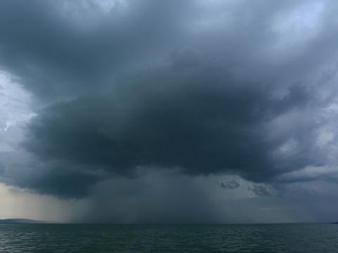 A storm cloud at sea. Credit: Zsolt Biczó 